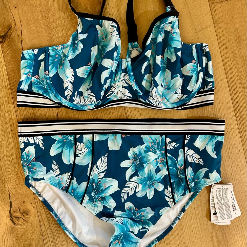 Elomi Multicolor Bikini Set - Picture 2 of 7